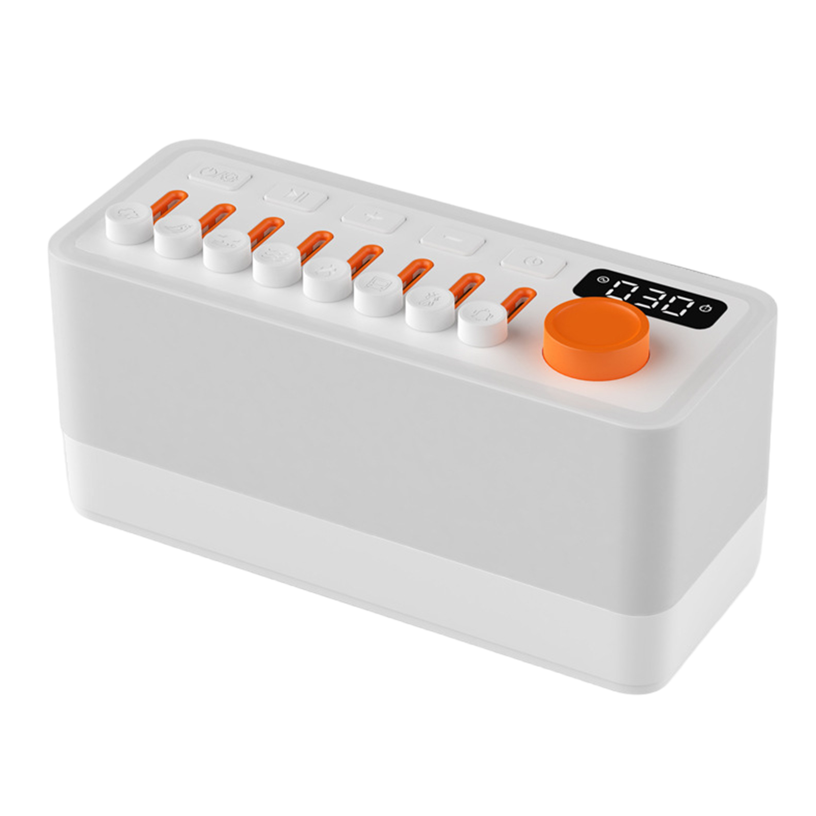 White Noise Machine Sleep - Slimme slaaphulpluidspreker RGB 12-kleuren nachtlampje met